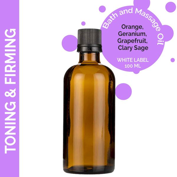 Verstevigend & Verstevigend Massage olie 100ml - Wit Label
