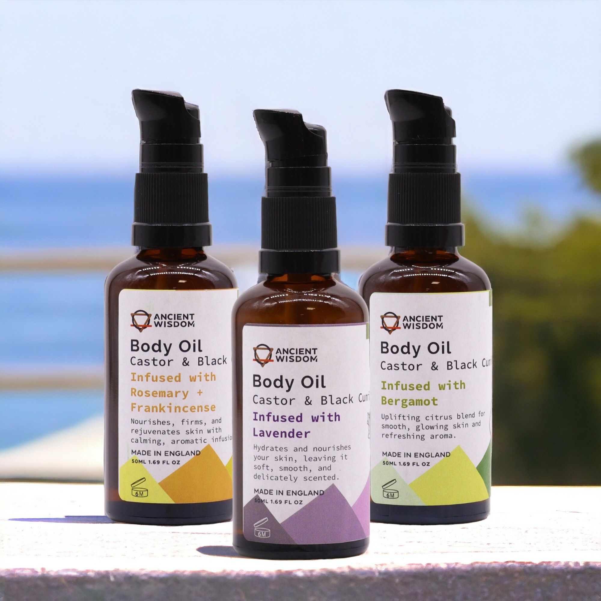 Groothandel Biologische Lichaamsoliën 50ml