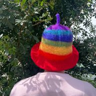 Vilt Sauna Kom Hoed - Regenboog