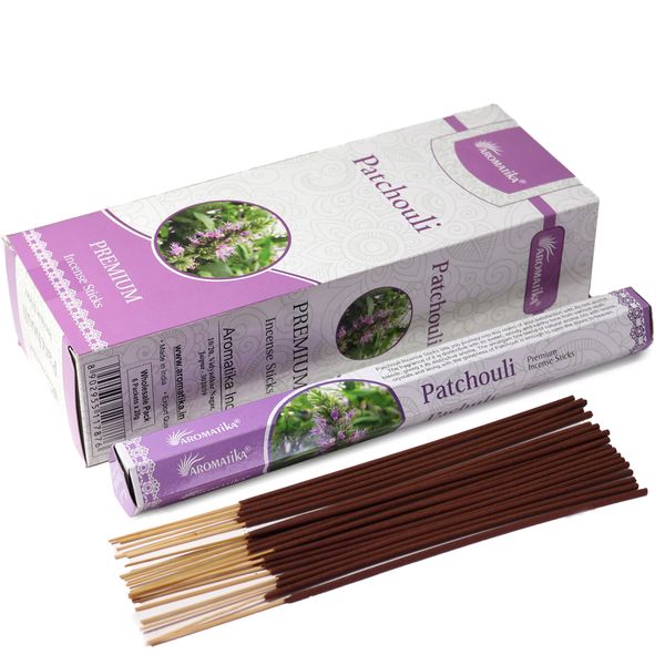 Aromatika Houtskoolvrije Hexa-Inceense - Patchouli