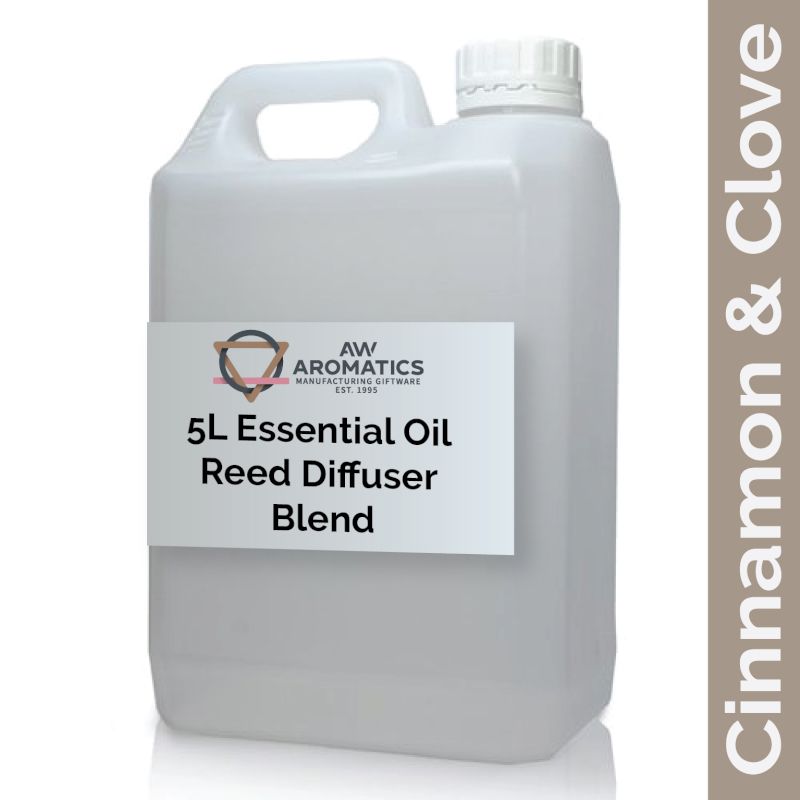 5l Essentiële Olie Geurstokjes Blend - Kaneel & Kruidnagel