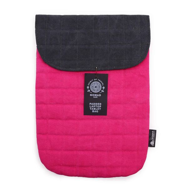 Laptop Beschermhoes - Schokkend Roze - 14oz Stonewash