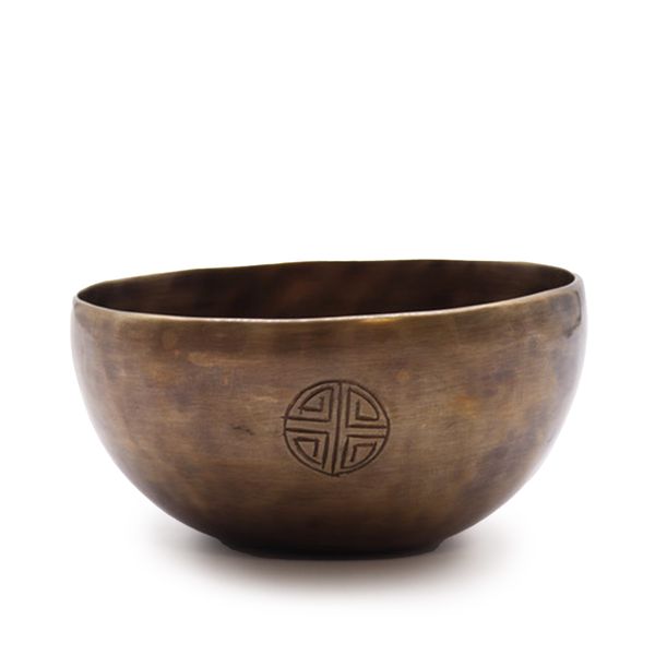 Middelgrote Indiase Maansfaseslagkom - (ongeveer 750g) - 15cm