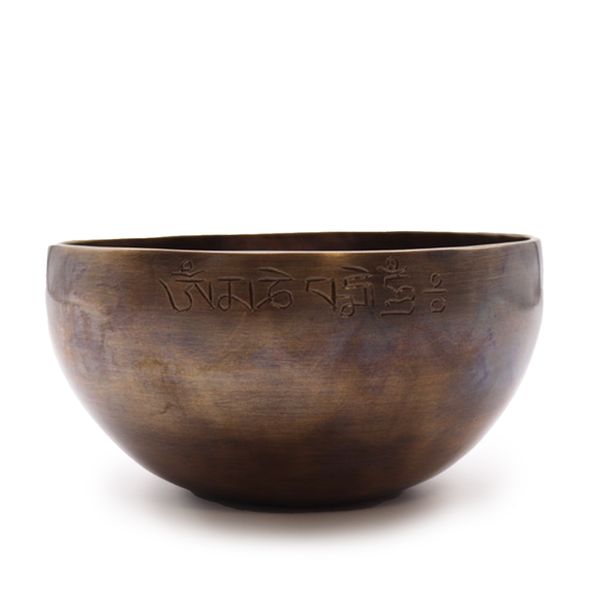 Grote Indiase Maansfaseslagkom - (ongeveer 850g) - 17cm