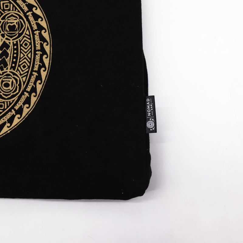 Extra Grote Draagtas (38x15x43cm) Chocolade Steenwas 14oz - Vrijheid Chakra