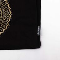 Extra Grote Draagtas (38x15x43cm) Chocolade Steenwas 14oz - Vrijheid Mandala