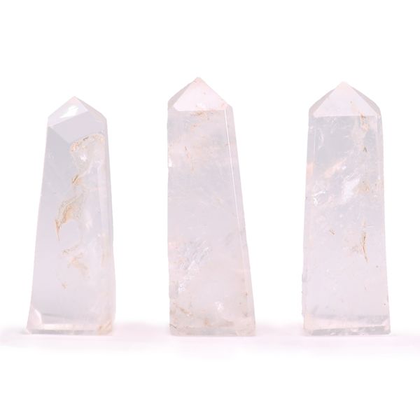 Edelsteen Obelisk Punt ca. 5 cm – Bergkristal