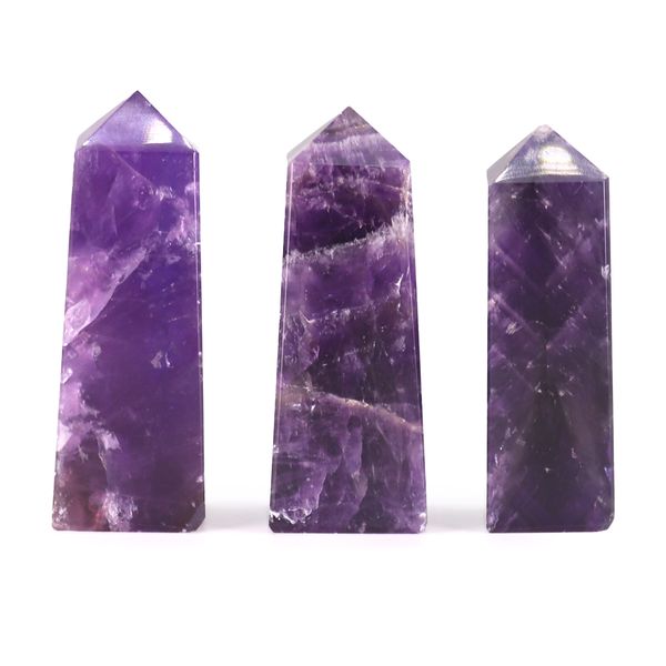 Edelsteen Obelisk Punt ca. 5 cm – Afrikaanse Amethist