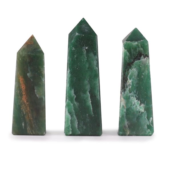 Edelsteen Obelisk Punt ca. 5 cm – Indiase Jade