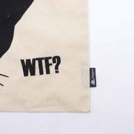 Iconische Basic Draagtas - Zwarte Kat - (40x36cm) - Naturel 4oz