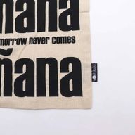 Iconische Basic Draagtas - Mañana Mañana - (40x36cm) - Naturel 4oz