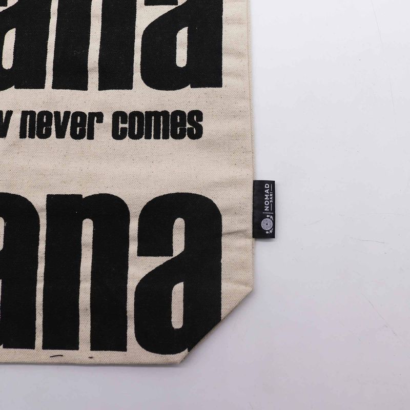 Iconische Classic Draagtas - Mañana Mañana - Naturel 10oz (36x43x10cm)