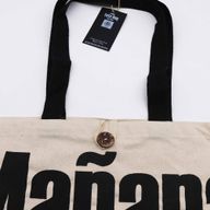 Iconische Classic Draagtas - Mañana Mañana - Naturel 10oz (36x43x10cm)
