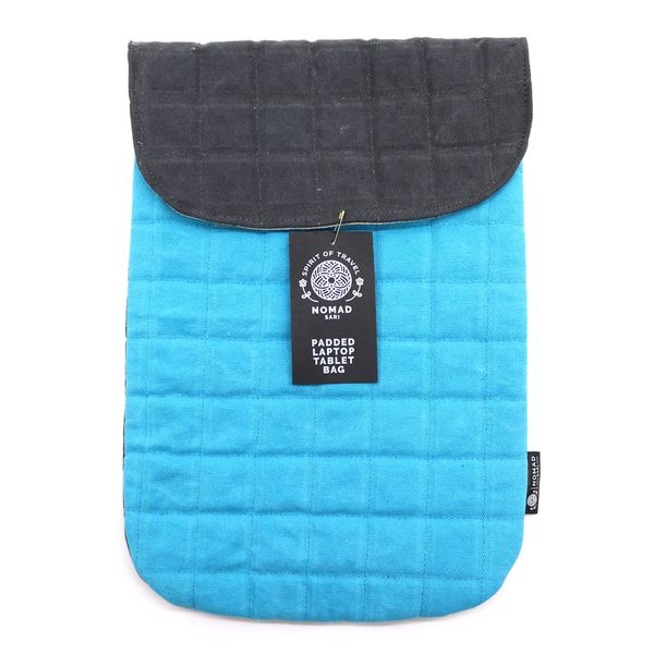 Laptop Beschermhoes - Turquoise Topper - 14oz Stonewash