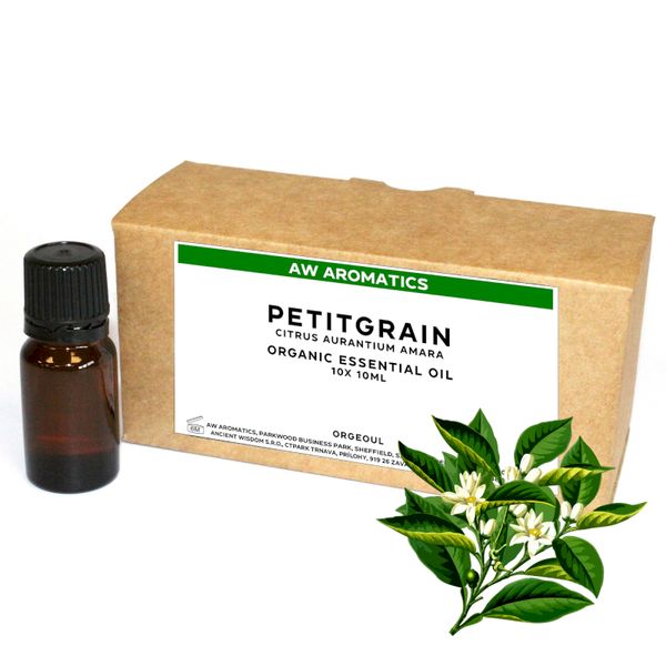 Petitgrain Biologische Essentiële Olie 10ml - ONGELABELD