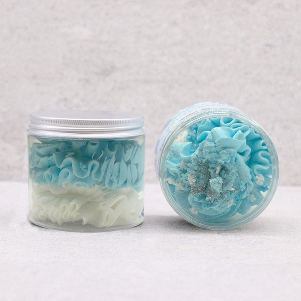 Witte Kerst Slagroomzeep 120g - Wit Label