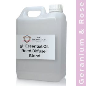 5l Essentiële Olie Geurstokjes Blend - Geranium & Roos