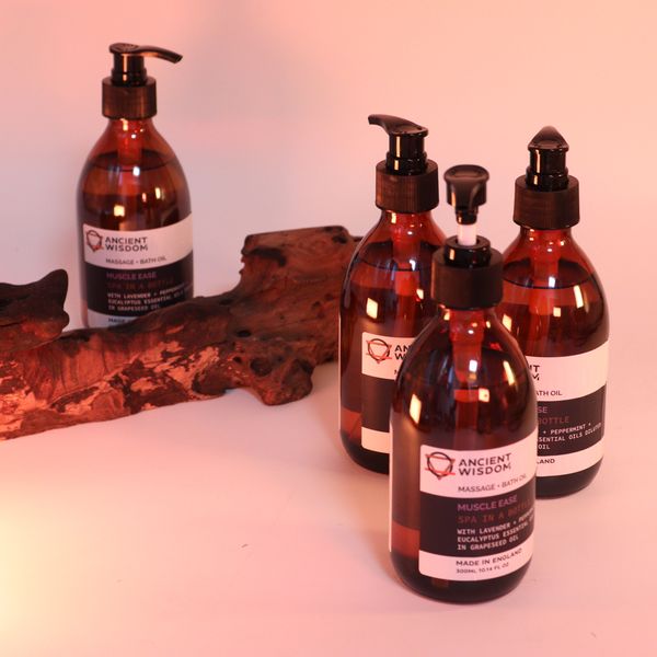 Tonifiërende en verstevigende massage- en badolie - 300 ml