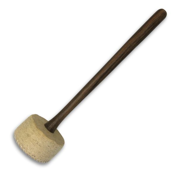 Resonante Klopper met Grote Vilten Kop – 33 cm