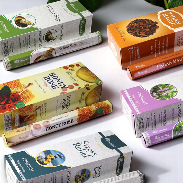 Aromatika Houtskoolvrije Hexa-Inceense Sticks