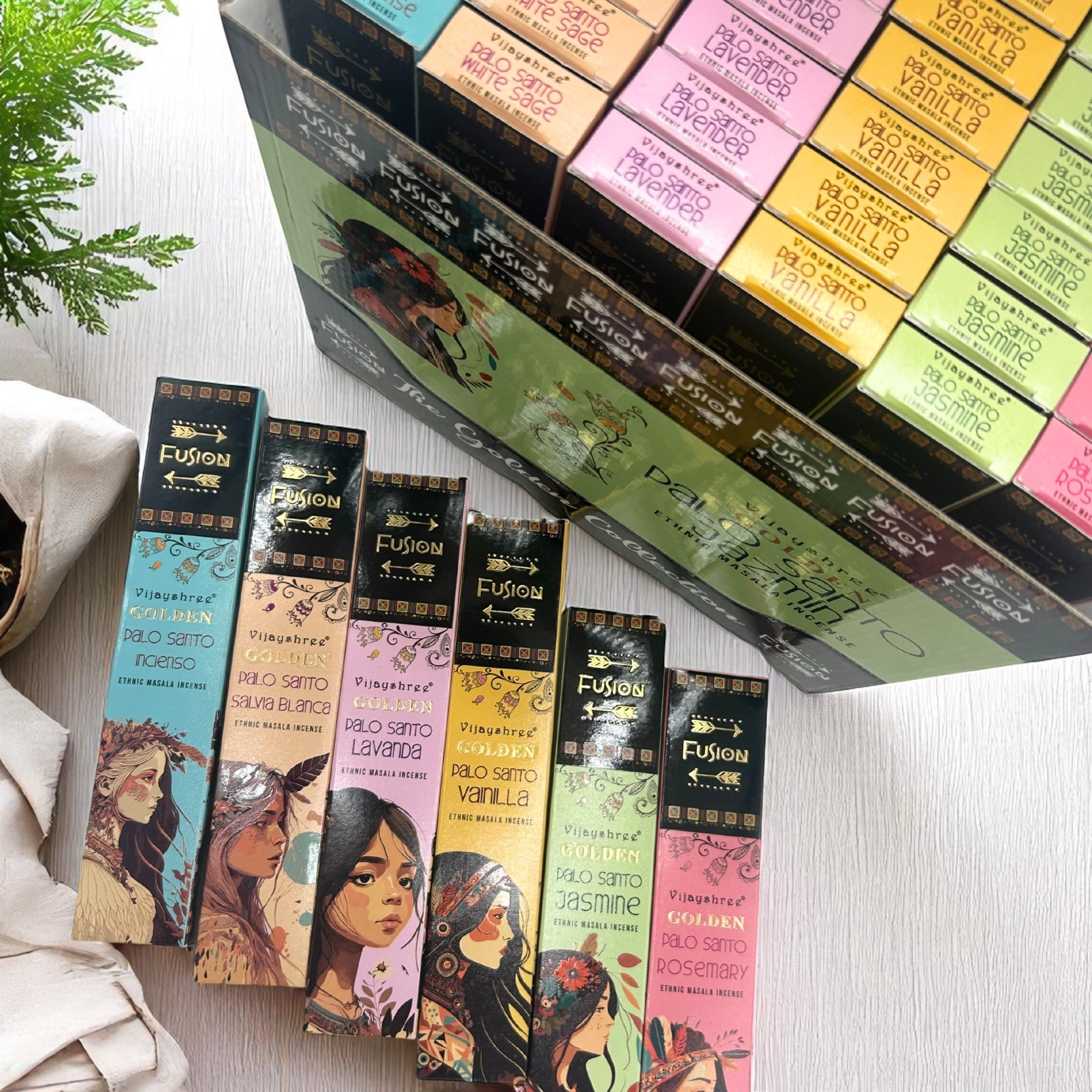 Gouden Palo Santo Wierookstokjes