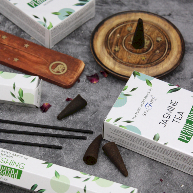 Stamford Premium Plantaardige Wierookkegels