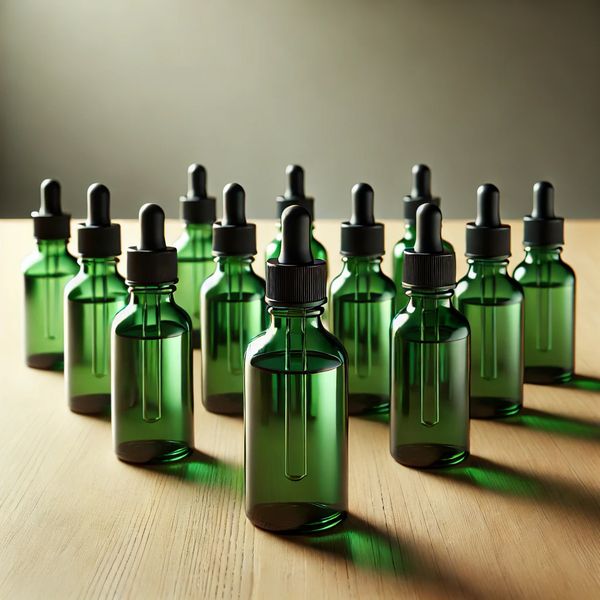 Groothandel Groene Glazen Druppelflessen