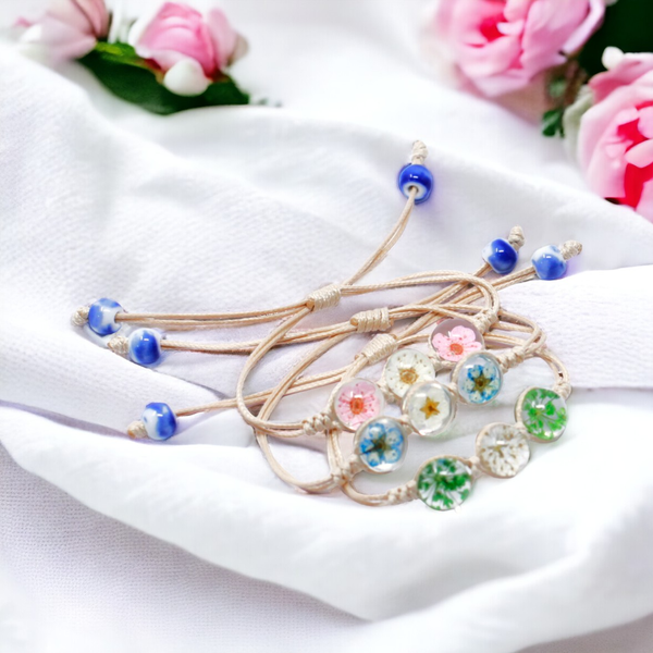 Sieraden met Echte Geperste Bloemen