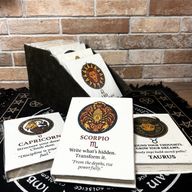 Middelgrote Tibet Style Sterrenbeeld Notitieboeken - In Displaydoos