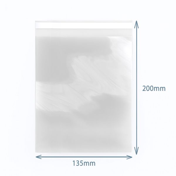 Polypropylene Ritssluiting Verzegeld Zakje 135x200mm (500)