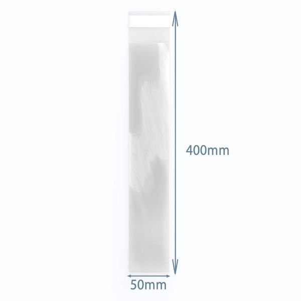Polypropylene Ritssluiting Verzegeld Zakje 400x50mm (500) -Incense