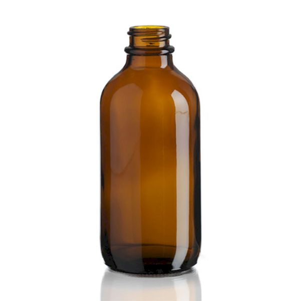 500ml Amber Glazen Boston Fles - Zonder Dop