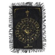Alziend Oog – Pendel Waarzegdoek – Zwart & Goud
