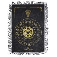 Zonnegezicht – Pendel Waarzegdoek – Zwart & Goud