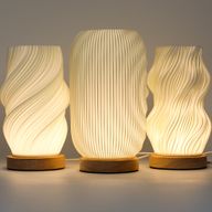 Nieuwe Wave Lamp – Wolk Gedraaid