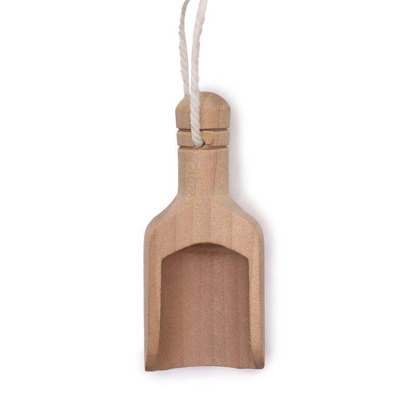 Mini Houten Schepjes (10 Stuks)