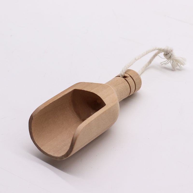 Mini Houten Schepjes (10 Stuks)