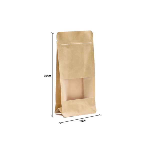 Squat Kraft Raamzakjes 10x20cm