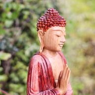 Handgesneden Boeddha Beeld - 30cm - Kennisoverdracht