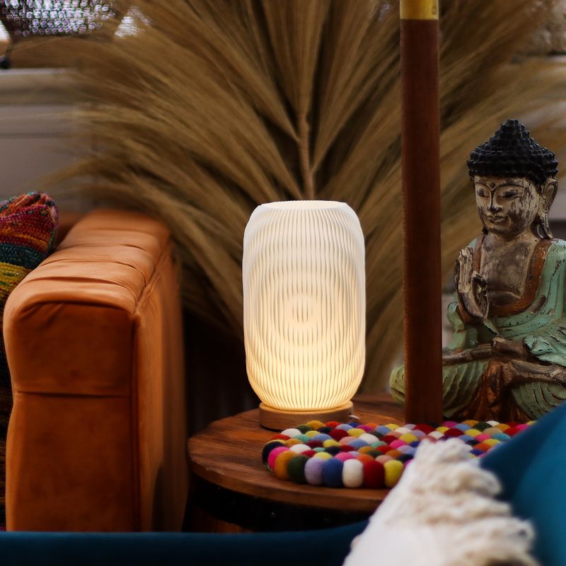 Nieuwe Wave Lamp – Modern Gedraaid
