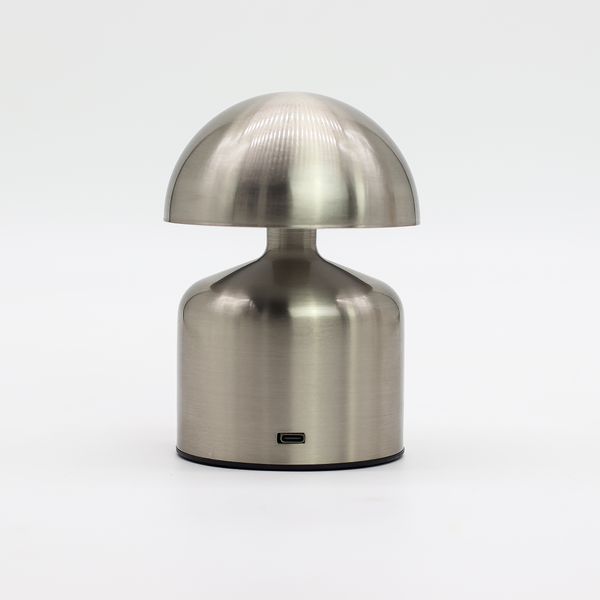 Aanraaklamp - Koepelpaddenstoel -Zilver