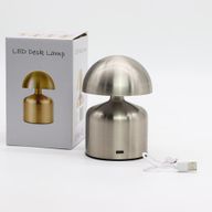 Aanraaklamp - Koepelpaddenstoel -Zilver
