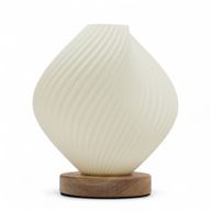 Nieuwe Wave Lamp – Schelp Gedraaid