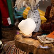 Nieuwe Wave Lamp – Schelp Gedraaid