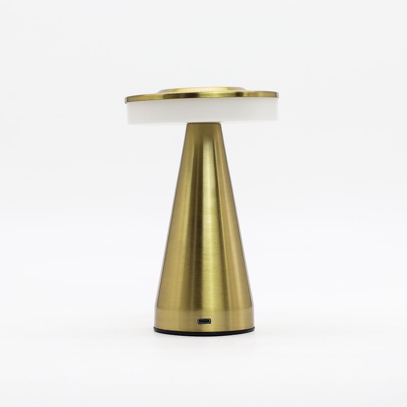 Aanraaklamp - Hoge Steel - Koper