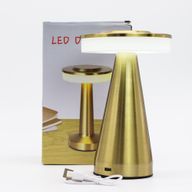 Aanraaklamp - Hoge Steel - Koper