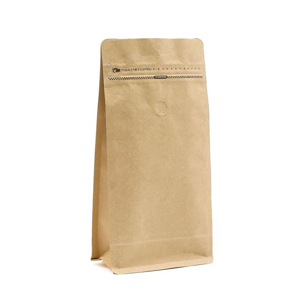 Middelgrote Koffiezak met Aromaventiel - 13.5x26.5cm (500g)