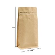 Middelgrote Koffiezak met Aromaventiel - 13.5x26.5cm (500g)