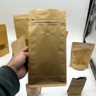 Middelgrote Koffiezak met Aromaventiel - 13.5x26.5cm (500g)