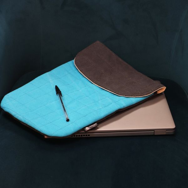Laptop Beschermhoes - Knalgeel - 14oz Stonewash